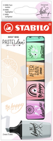 STABILO Pastellove Textmarker farbsortiert, 6 St. STABILO Pastellove Textmarker farbsortiert, 6 St.