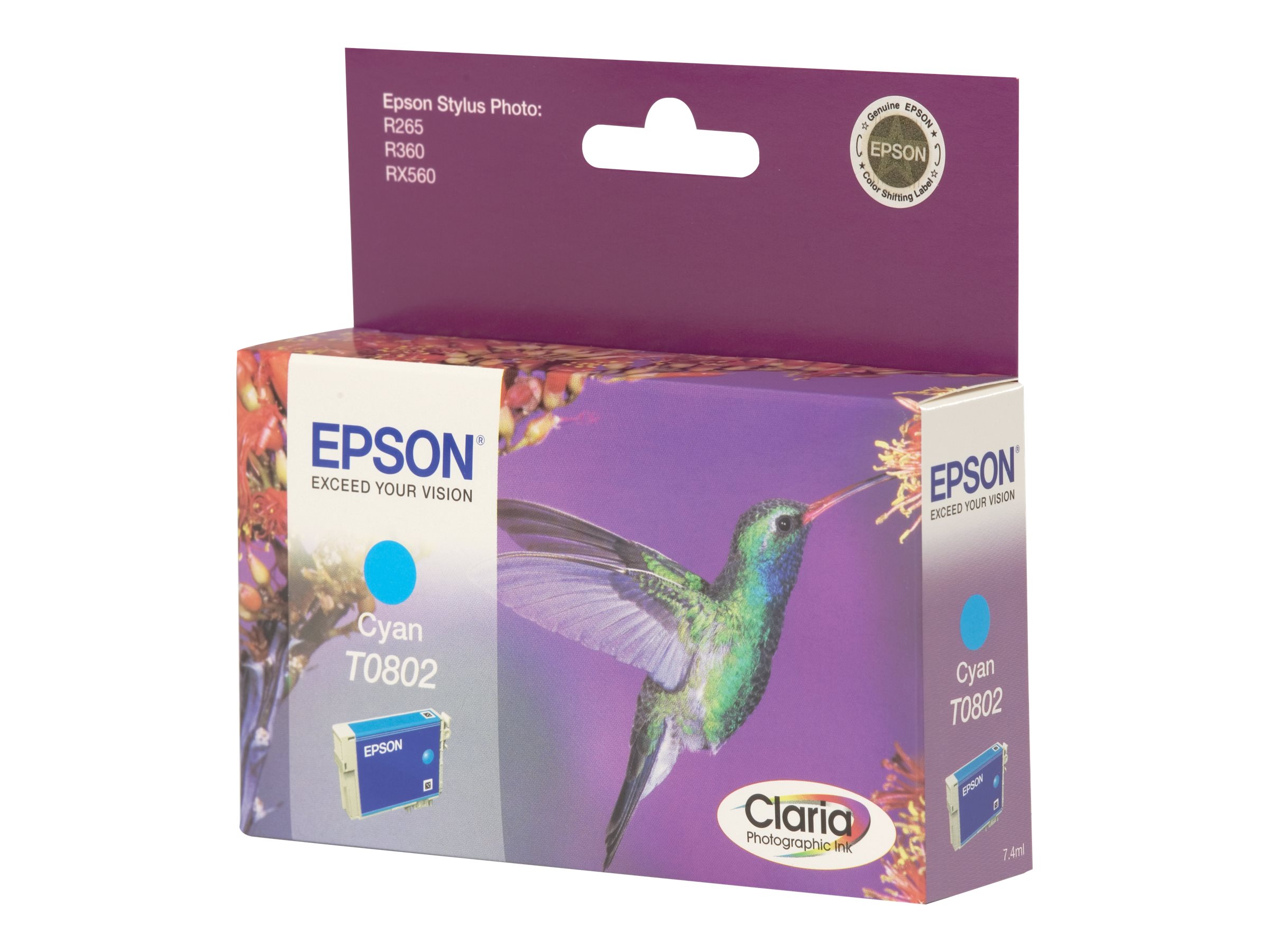 EPSON T0802  cyan Druckerpatrone