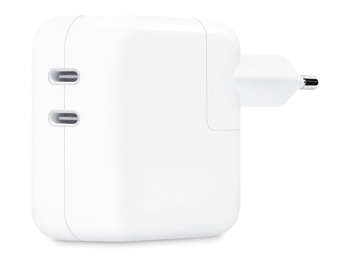 Apple USB-C Dual Port Power Adapter 35W (Netzteil) Apple USB-C Dual Port Power Adapter 35W (Netzteil)