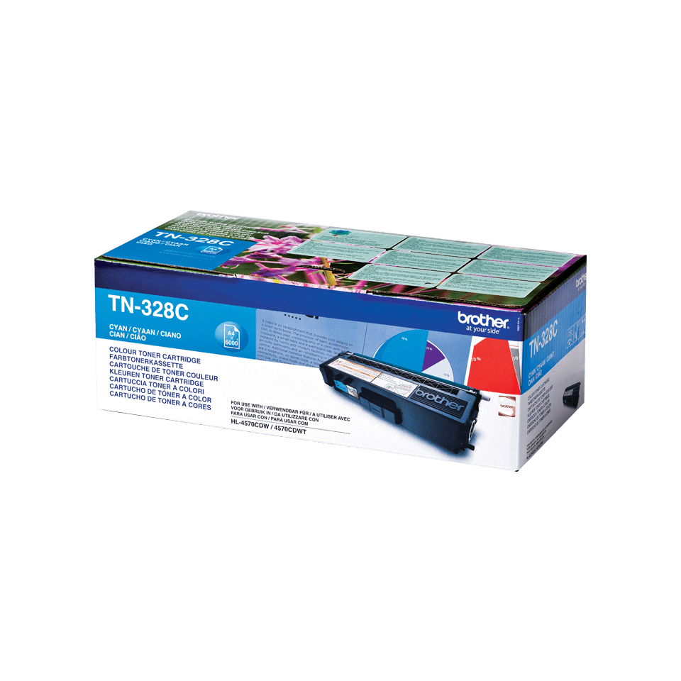 Brother TN-328C Tonerpatrone Cyan
