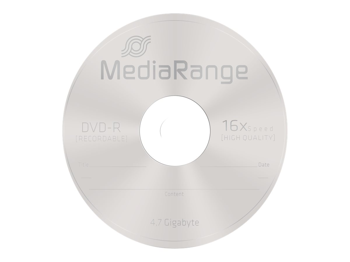 MEDIARANGE DVD-R 4.7GB 16x (5) SC