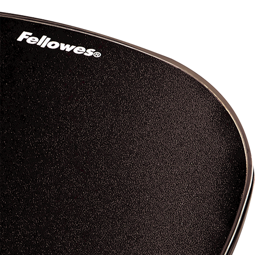 Fellowes Mousepad mit Handgelenkauflage Crystals Gel schwarz