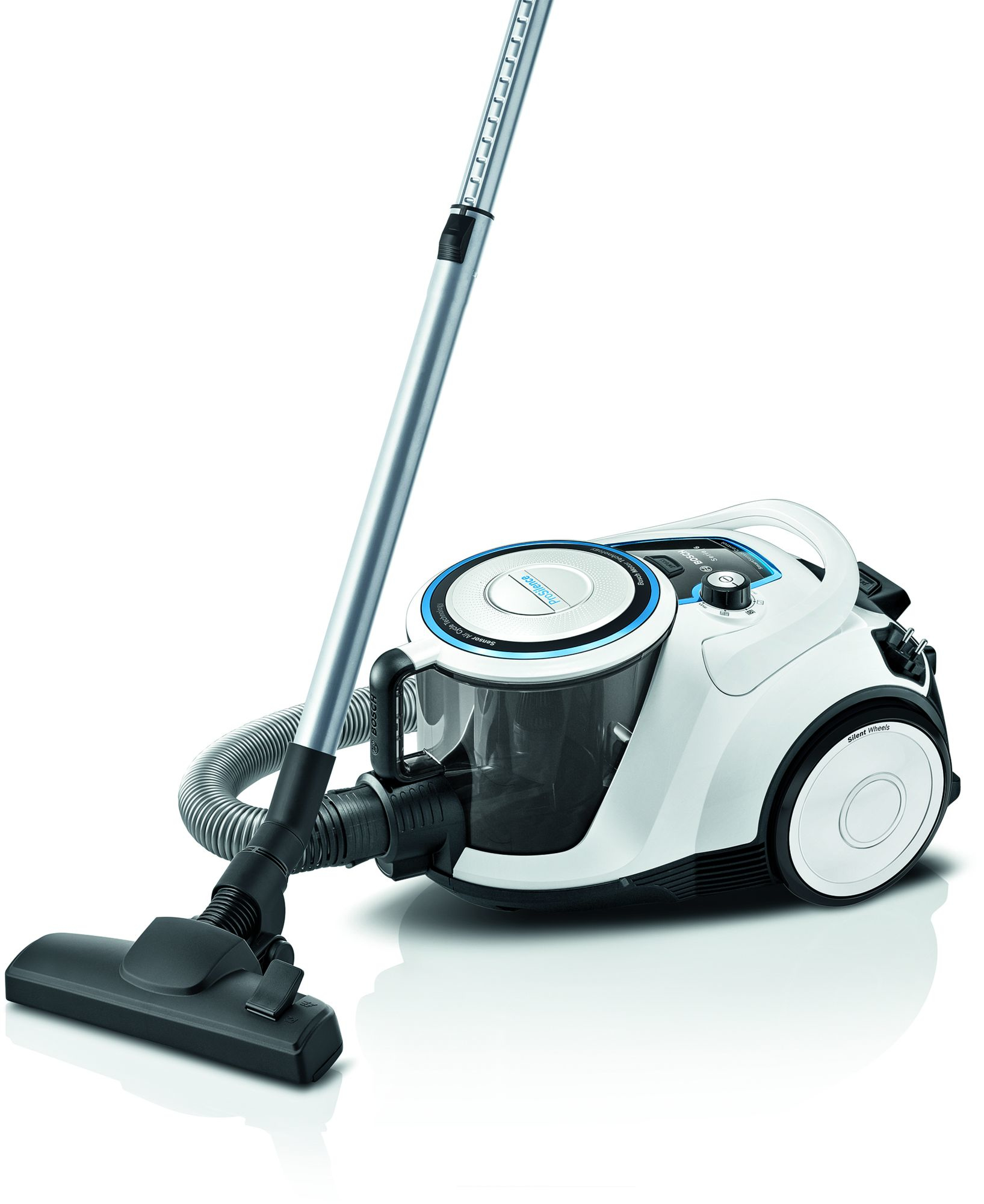 Bosch Bodenstaubsauger  BGC41LSIL weiß/samtbl. met. 600W Bosch Bodenstaubsauger  BGC41LSIL weiß/samtbl. met. 600W
