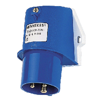 Mennekes CEE-Wandstecker 844 16A3P 6H230V TA IP44