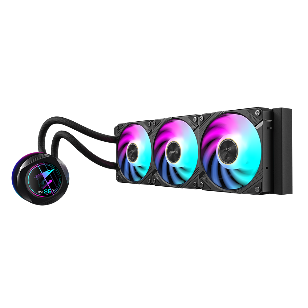 GIGABYTE AORUS WATERFORCE X II 360 AIO Liquid CPU Cooler