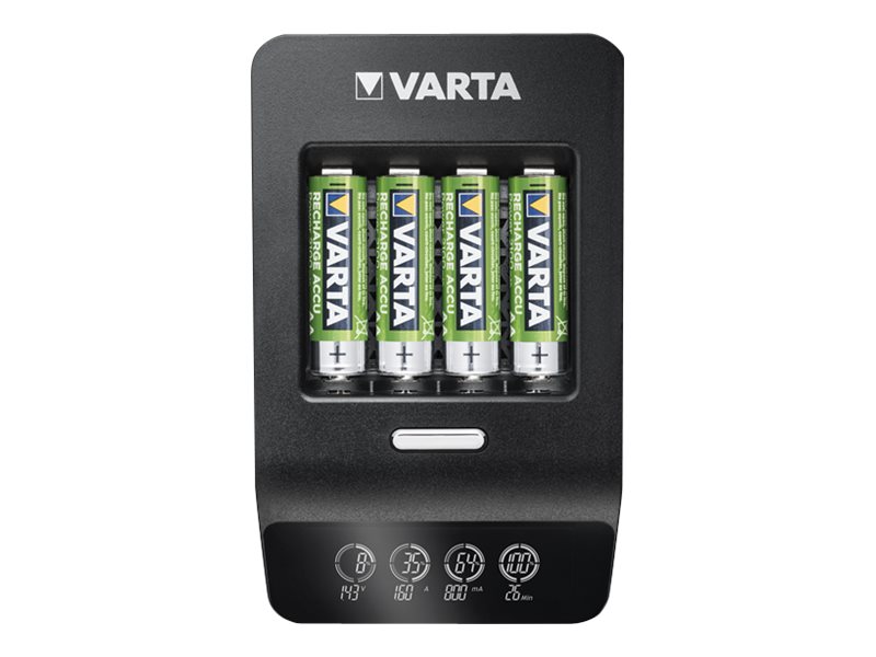 VARTA LCD ULTRA FAST CHARGER+ Akku-Schnellladegerät inkl. Akkus VARTA LCD ULTRA FAST CHARGER+ Akku-Schnellladegerät inkl. Akkus