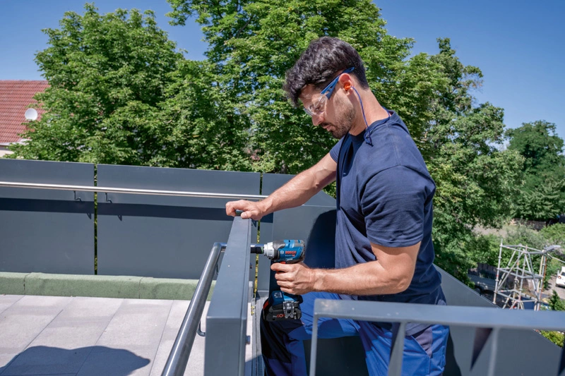 BOSCH Professional GDS 18V330 HC AkkuSchlagbohrschrauberSet 18,0 V, ohne Akku