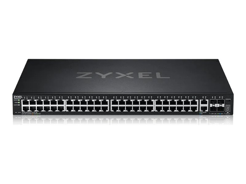 ZYXEL XGS2220-54 L3 Access Switch 24x1G RJ45 2x10mG RJ45 4x10G SFP+ Uplink incl. 1Year NebulaFlex Pro ZYXEL XGS2220-54 L3 Access Switch 24x1G RJ45 2x10mG RJ45 4x10G SFP+ Uplink incl. 1Year NebulaFlex Pro