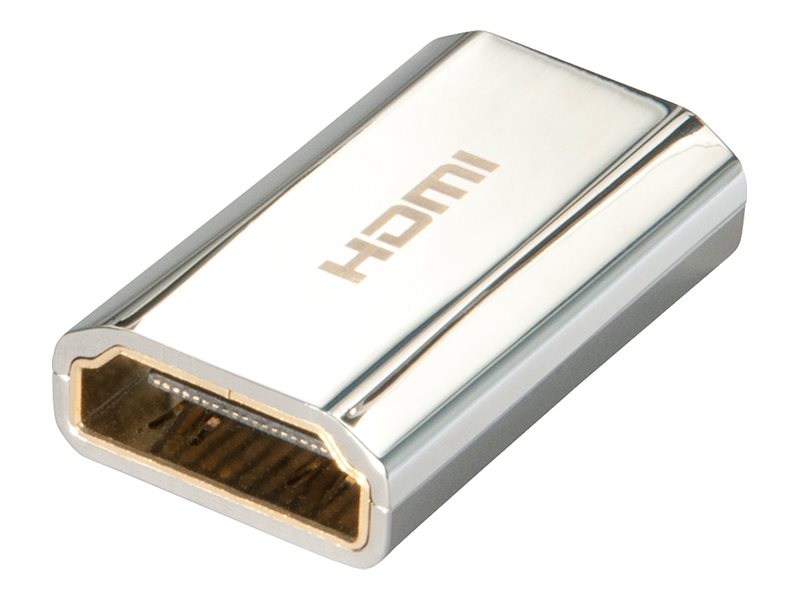 LINDY CROMO HDMI Doppelkupplung Kurzer Adapter HDMI Typ A 19 Pol vergoldet LINDY CROMO HDMI Doppelkupplung Kurzer Adapter HDMI Typ A 19 Pol vergoldet