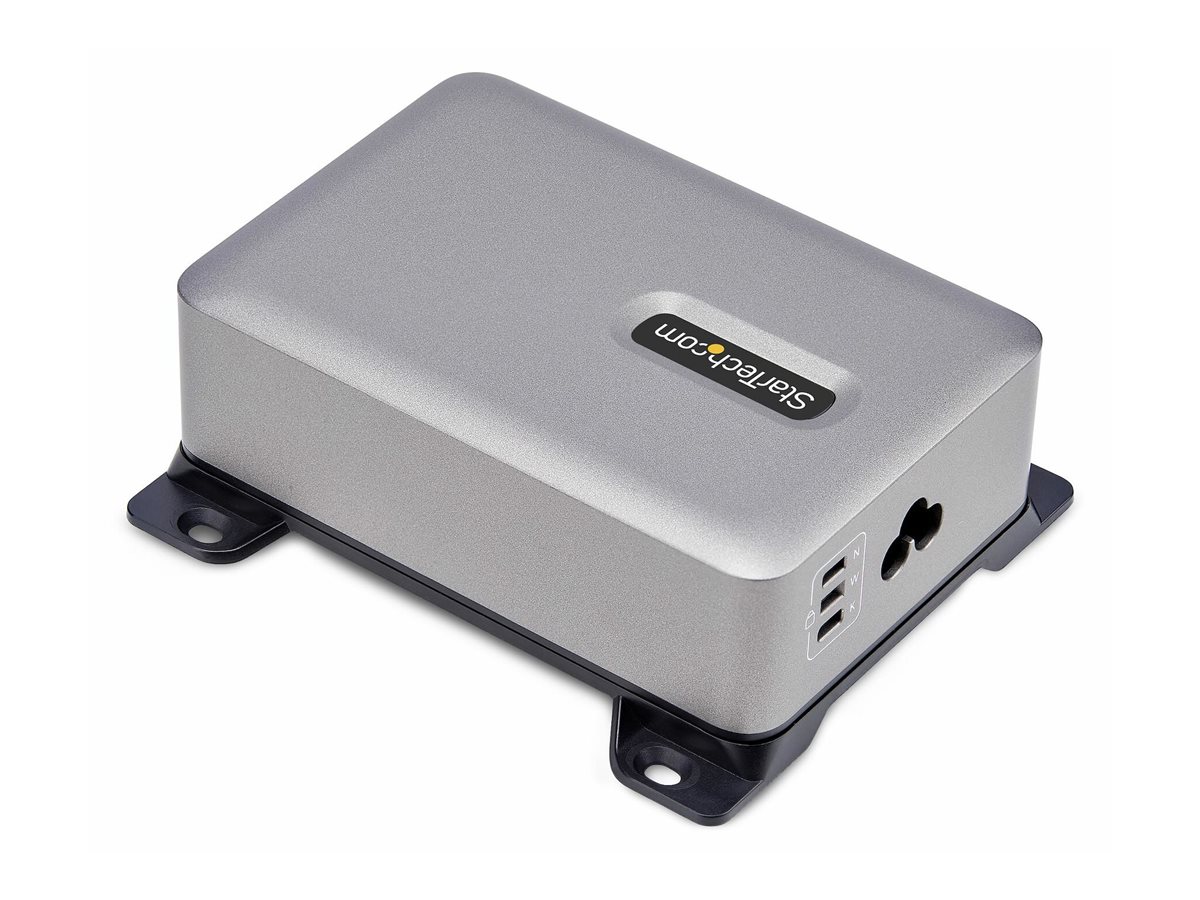 STARTECHCOM 4Port USBC Ladegeraet 140W EPR je Port Max 240W Schraubsicherung GaN Netzteil USBC PD 31 Laptop Ladegeraet