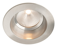 ARCLITE LED-Deckeneinbaustrahler LB22 SLC One Soft 3000K Aluminium