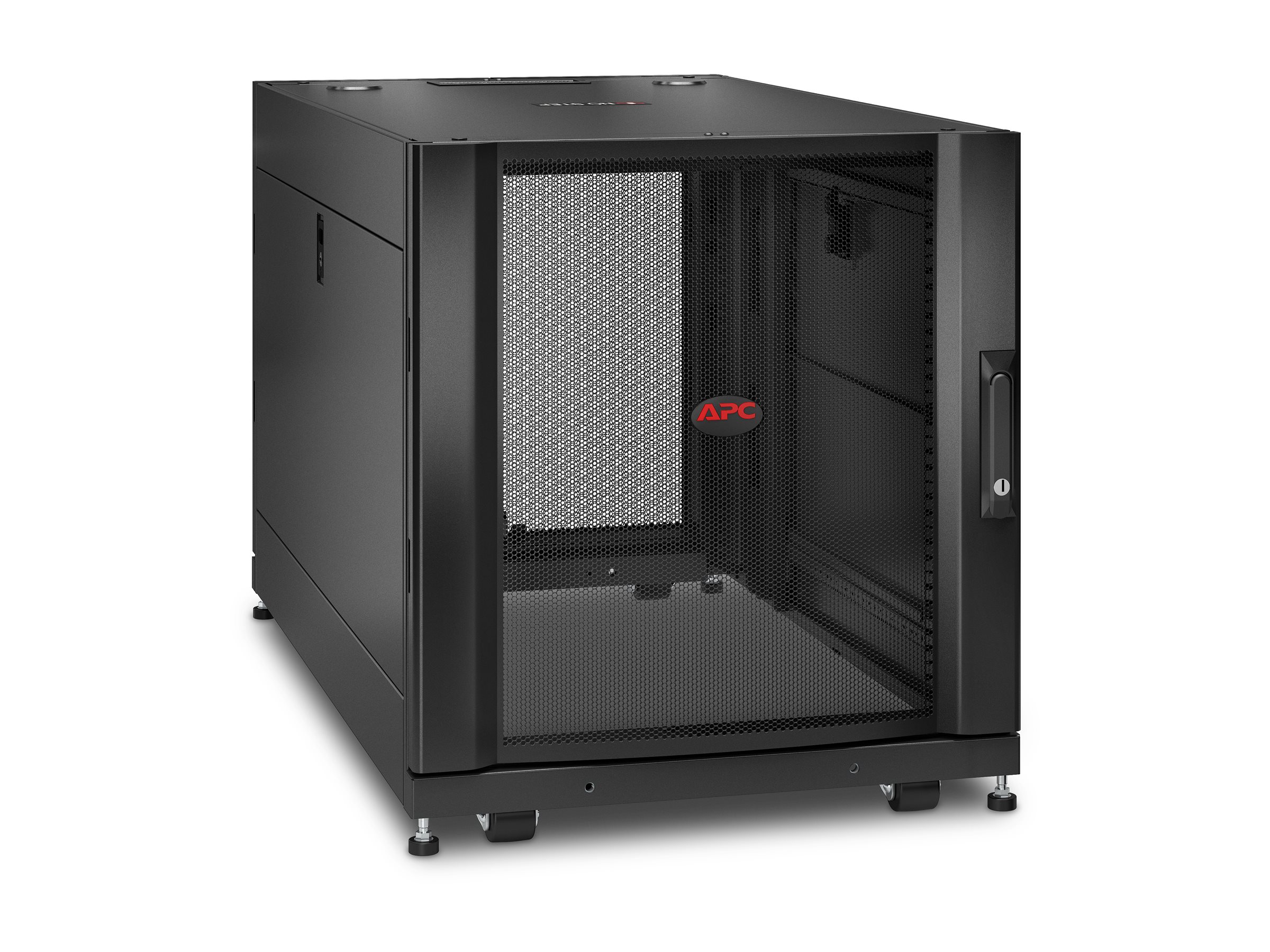 APC NetShelter SX 12U Server 600mm Wide x 1070mm Deep Enclosure with Side Panels and Keys