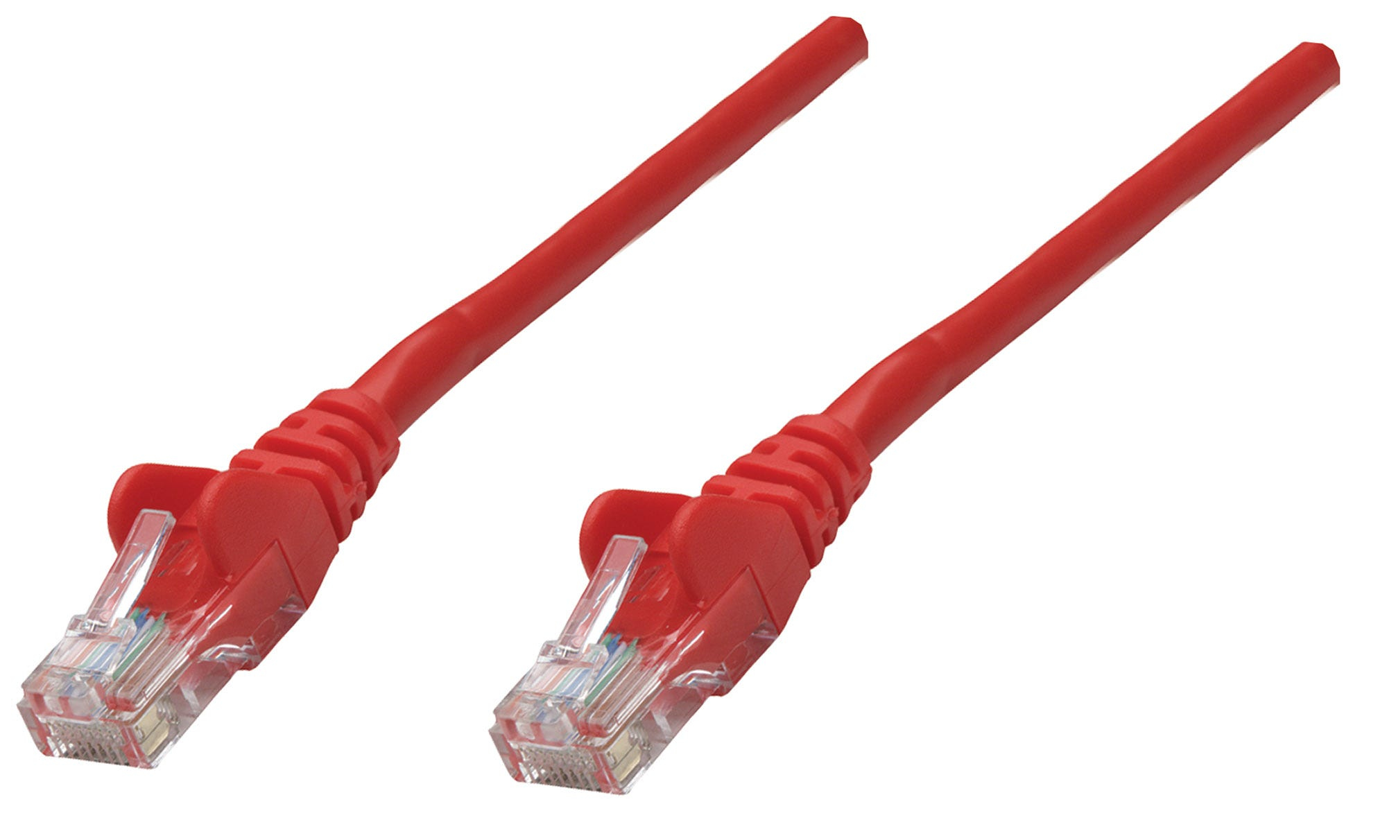 INTELLINET Netzwerkkabel Cat6 SFTP CU LS0H 1,5m Rot RJ45 Stecker RJ45 Stecker Vergoldete Kontakte