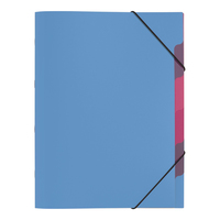 PAGNA Ordnungsmappe Funky School 5 Faecher blau PAGNA Ordnungsmappe Funky School 5 Faecher blau