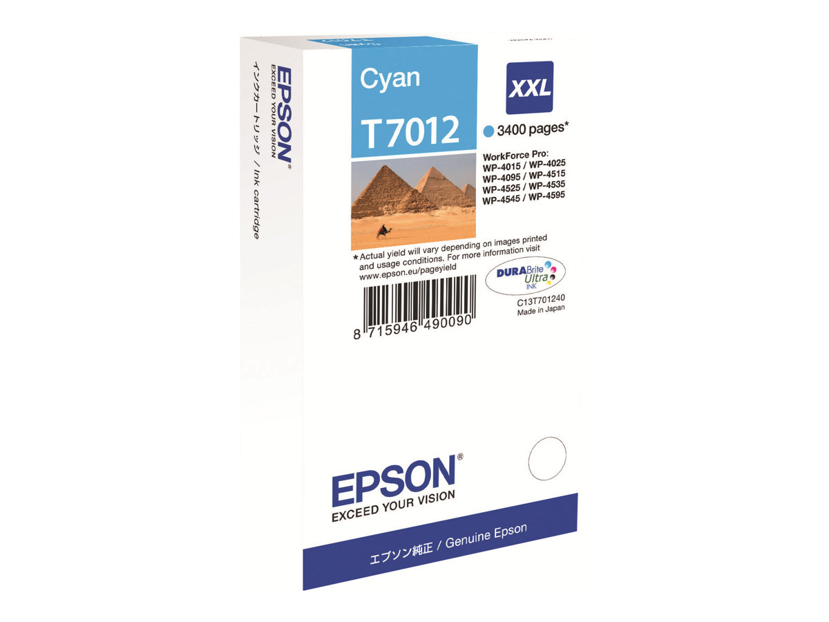 C13T70124010 EPSON WP Tinte cyan EHC C13T70124010 EPSON WP Tinte cyan EHC