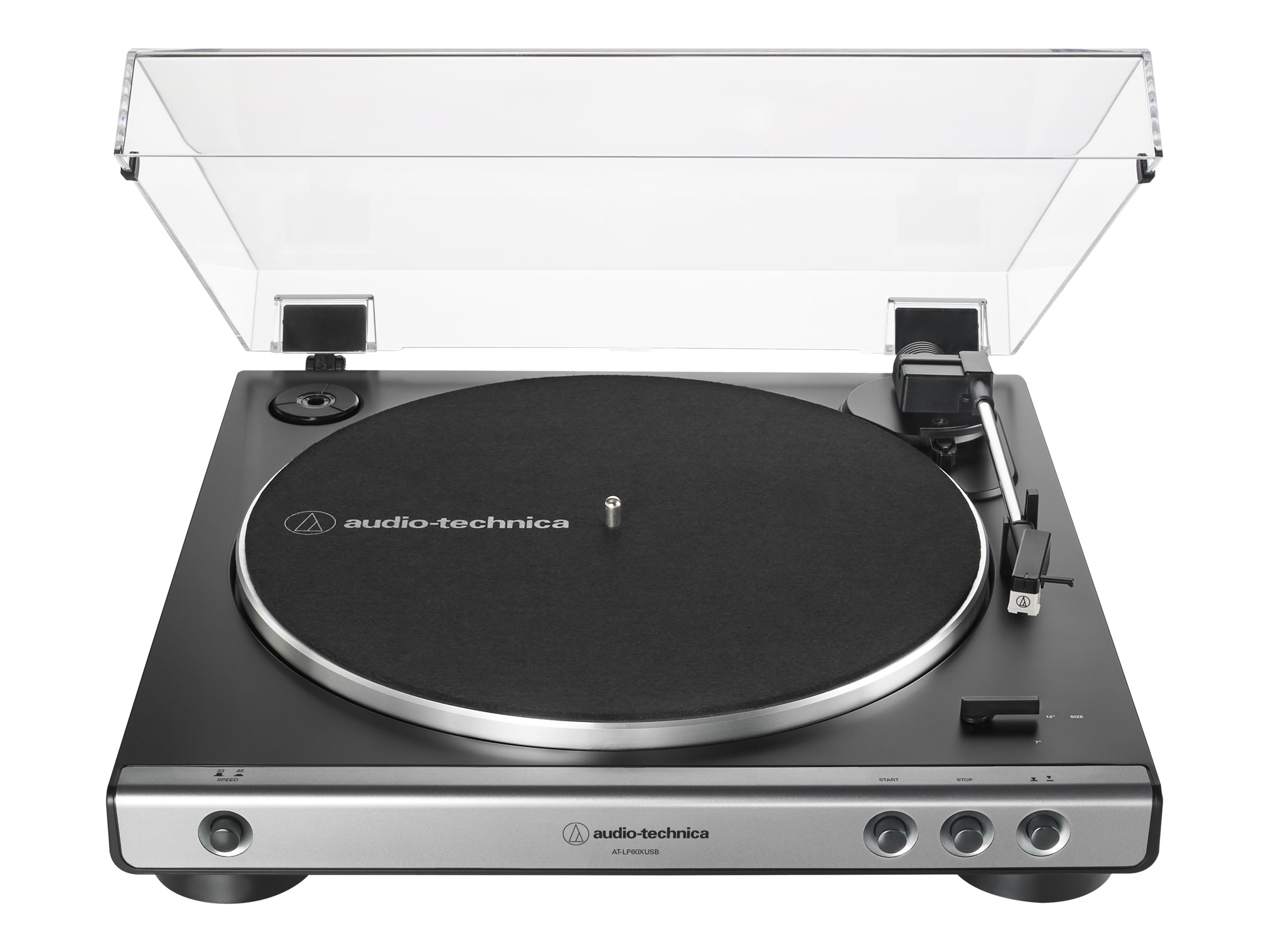 Audio Technica ATLP60XUSB Plattenspieler gunmetal