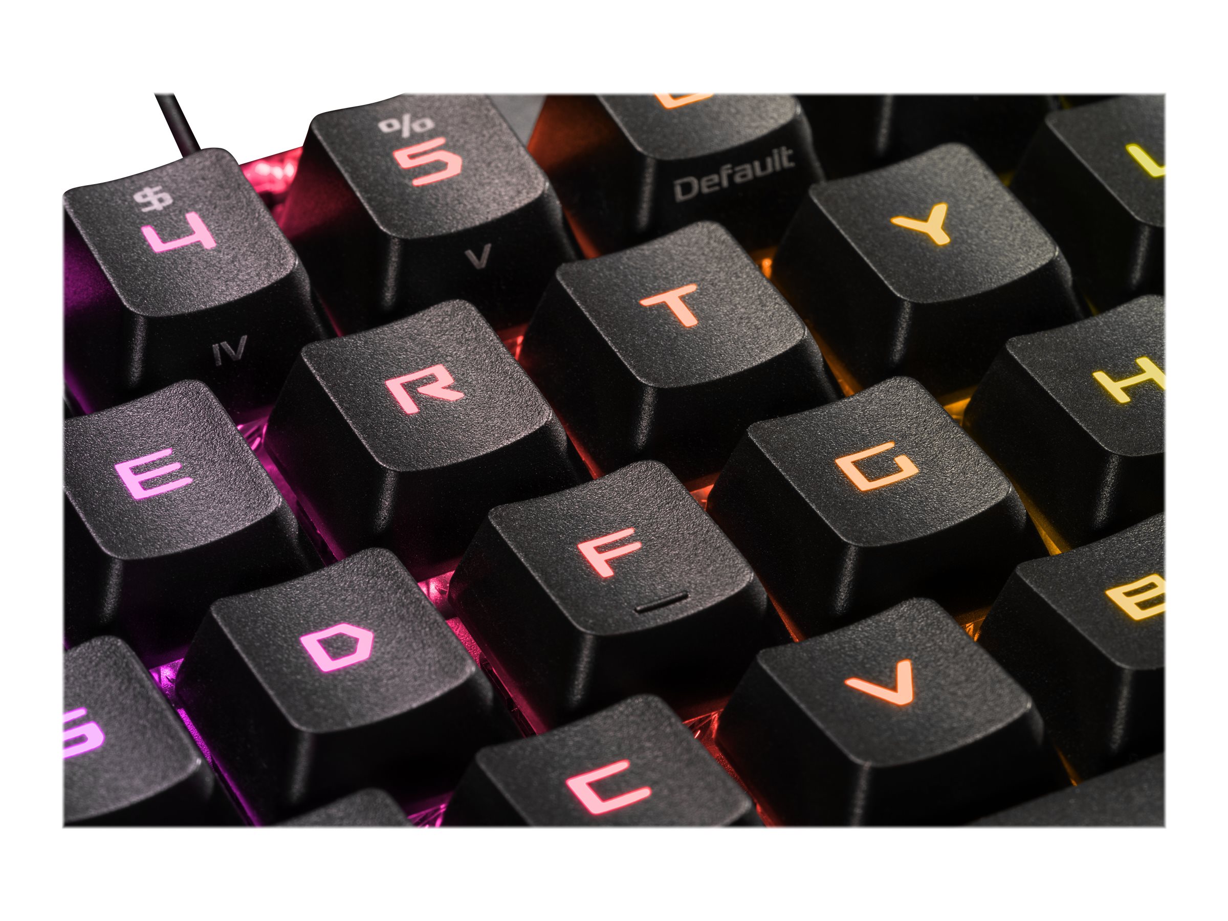 Asus ROG PBT KeycapSet schwarz, 124 Stck