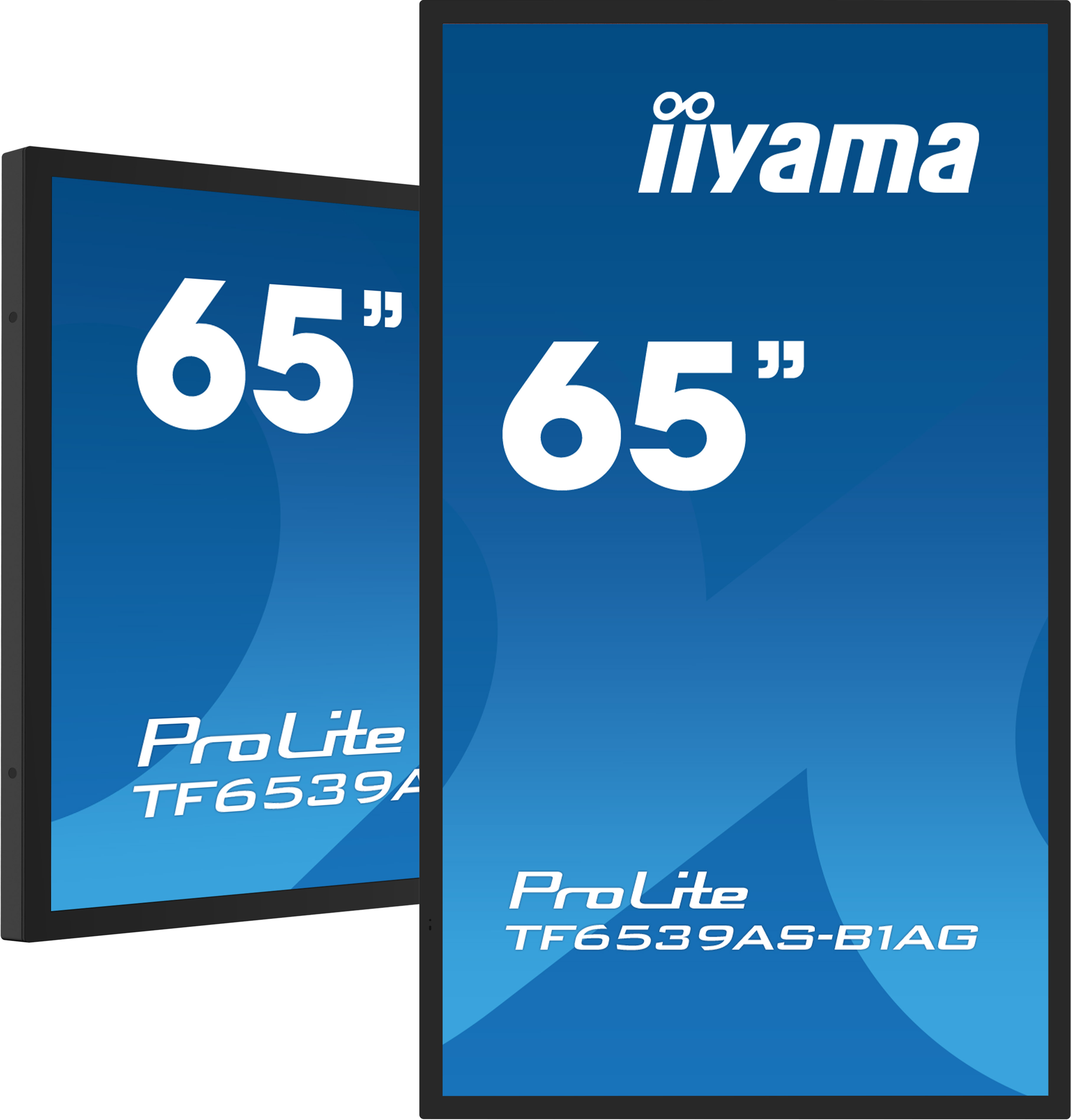 IIYAMA TF6539ASB1AG 165,1cm 65Zoll PCAP Antiglare Bezel Free Android 11 OS 40Points Touch Screen 3840x2160 IPS panel 247