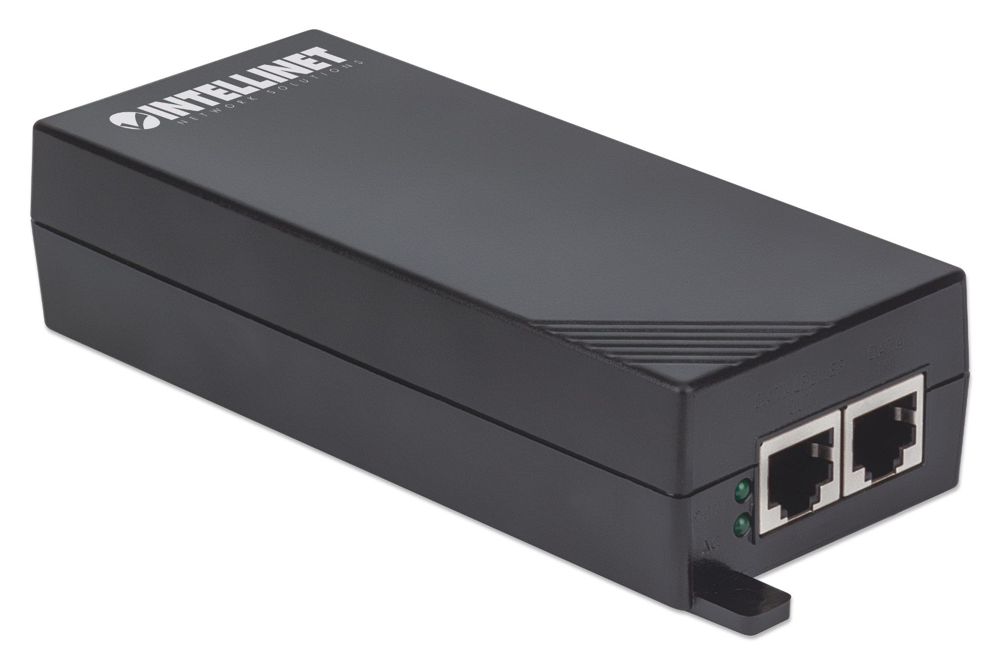 INTELLINET Gigabit PoE Injektor 1 x 30 WattPort IEEE 8023ataf Power over Ethernet PoEPoE Kunststoffgehaeuse