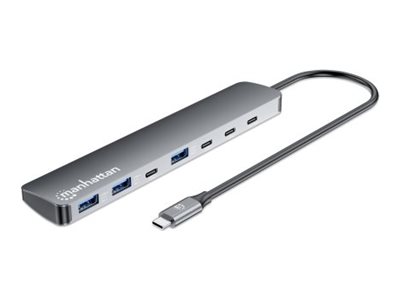Manhattan Hub 7‑Port USB‑C/USB‑A Power Delivery