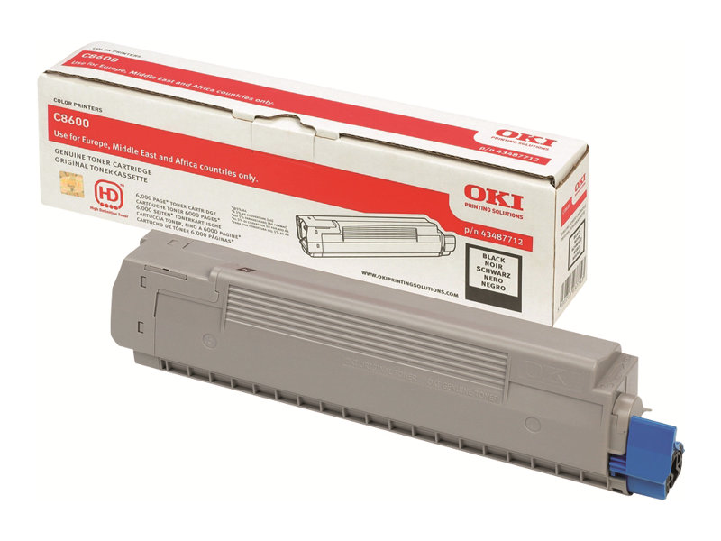 OKI 43487712  schwarz Toner