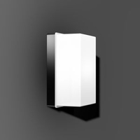 RZB LightingWandleuchte Rechteck A60 60W E27 215x115x110 RZB LightingWandleuchte Rechteck A60 60W E27 215x115x110