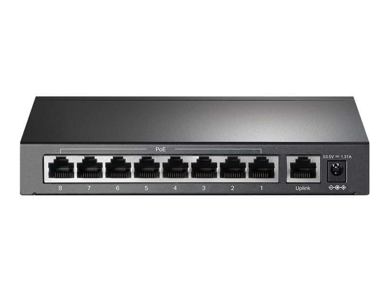 TL-SF1009P 9-Port 10/100Mbps (8x PoE+) Switch