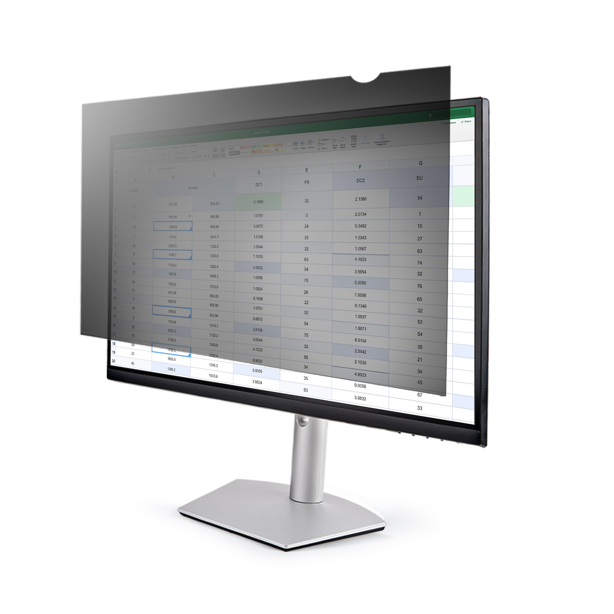 STARTECHCOM 71,12cm 28Zoll 169 monitor Blickschutzfilter Bildschirm Blickschutzfolie