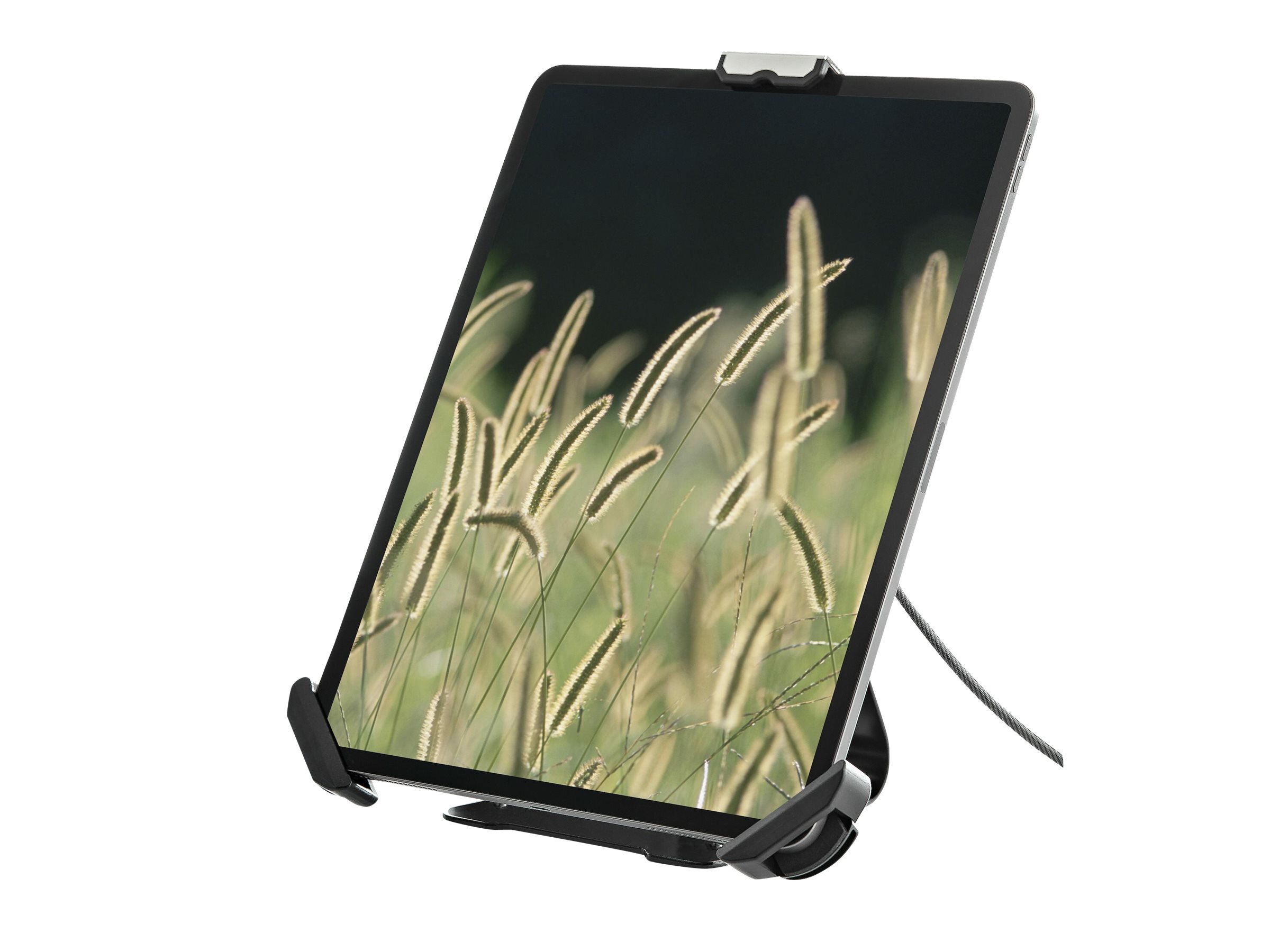 STARTECH.COM Sichere Tablet-Halterung mit K-Slot-Kabelschloss - iPad Staender fuer 20,06-33,02cm 7,9 -13Zoll Tablets mit Diebstahl.