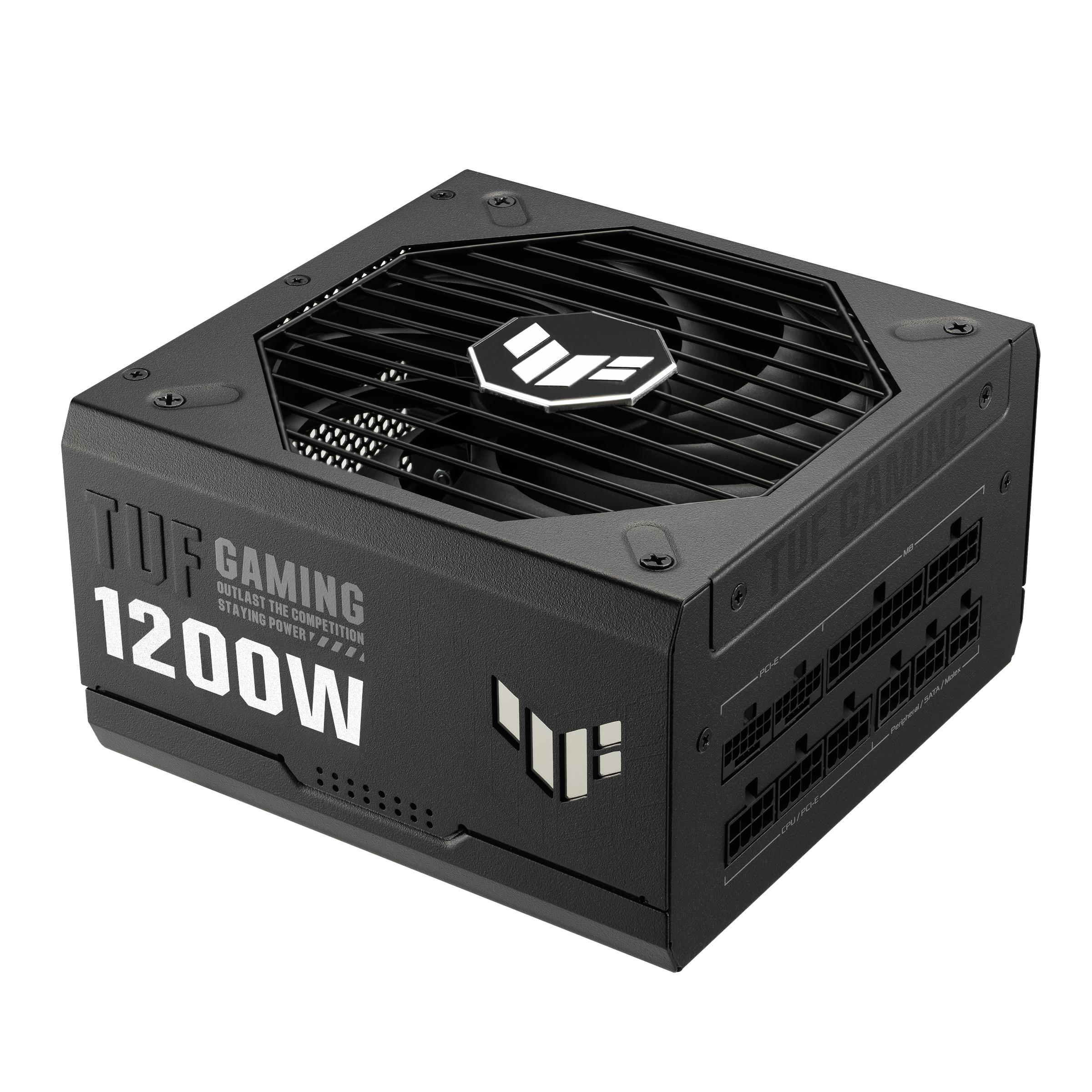 ASUS TUF Gaming 1200W Gold Fully Modular Power Supply 80 Gold Certified Militarygrade Components Dual Ball Bearing