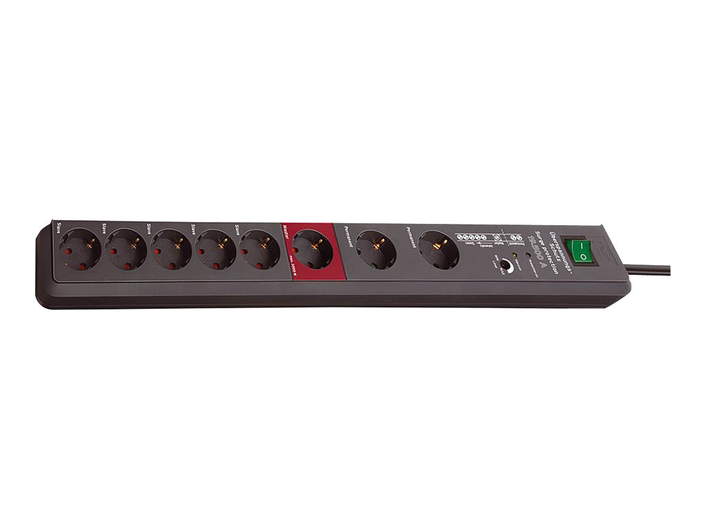 Brennenstuhl ueSS Secure-Tec Automatik 8-fach, Master/Slave, 3 m Brennenstuhl ueSS Secure-Tec Automatik 8-fach, Master/Slave, 3 m