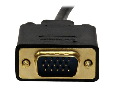 StarTech.com DisplayPort auf VGA Kabel 1,8m (Stecker/Stecker) - Aktiver DP zu VGA Kabel Adapter/ Konverter für PC 1920x1200 - Schwarz - DisplayPort-Kabel - 1.83 m