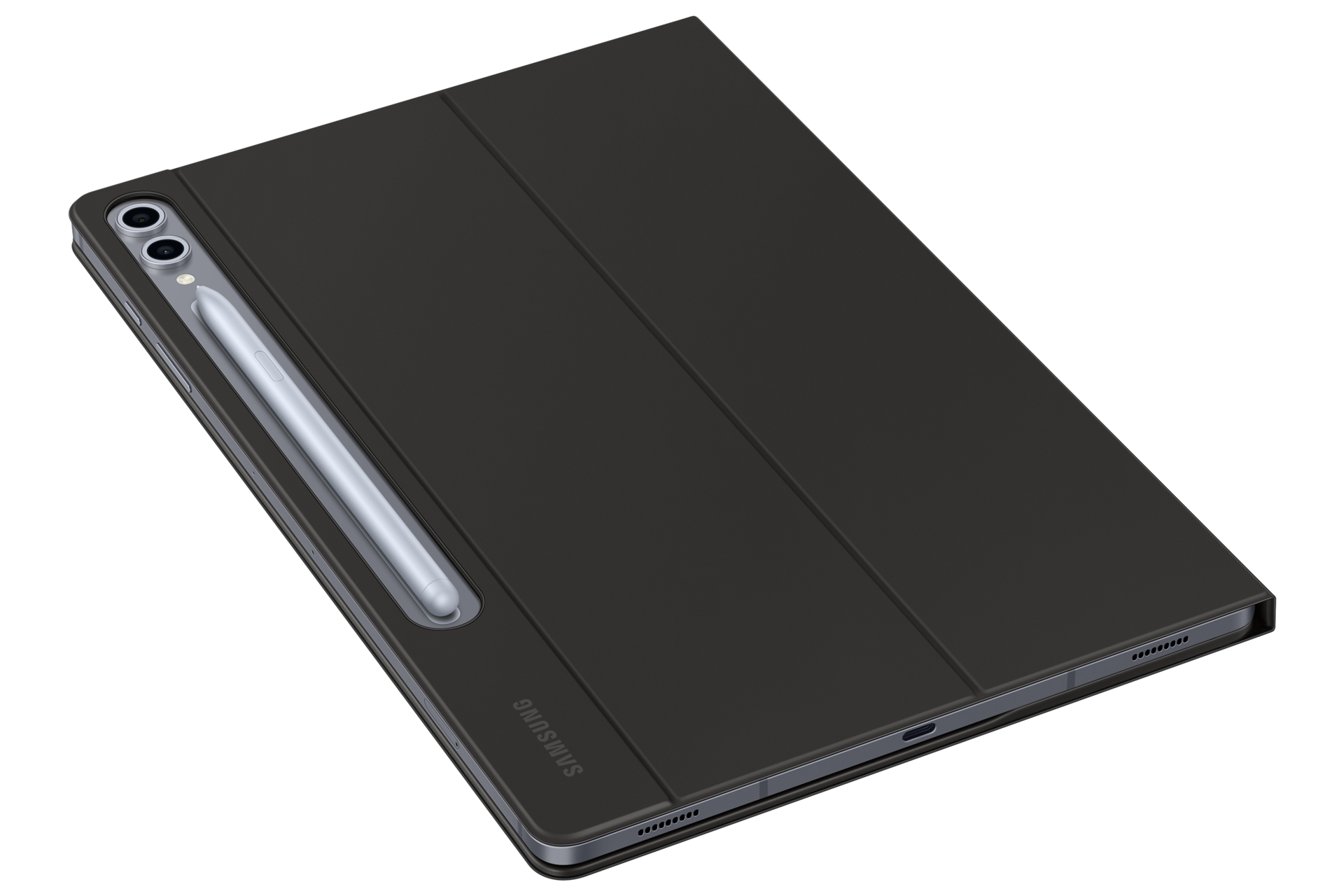 SAMSUNG Book Cover Keyboard Slim fuer Galaxy Tab S10 Tab S9 Tab S9 FE Black