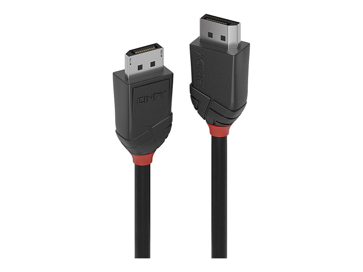 LINDY 3m DisplayPort 1.2 Kabel Black Line LINDY 3m DisplayPort 1.2 Kabel Black Line