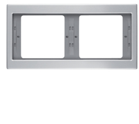 Berker Rahmen 13637003 2-f. W K.5 Alu Aluminium elox Berker Rahmen 13637003 2-f. W K.5 Alu Aluminium elox