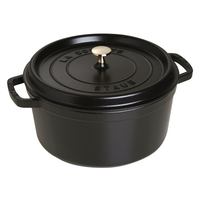 STAUB Gusseisen FR, rund, 28 cm, Schwarz STAUB Gusseisen FR, rund, 28 cm, Schwarz