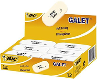 BIC Radiergummi Galet beige, 1 St