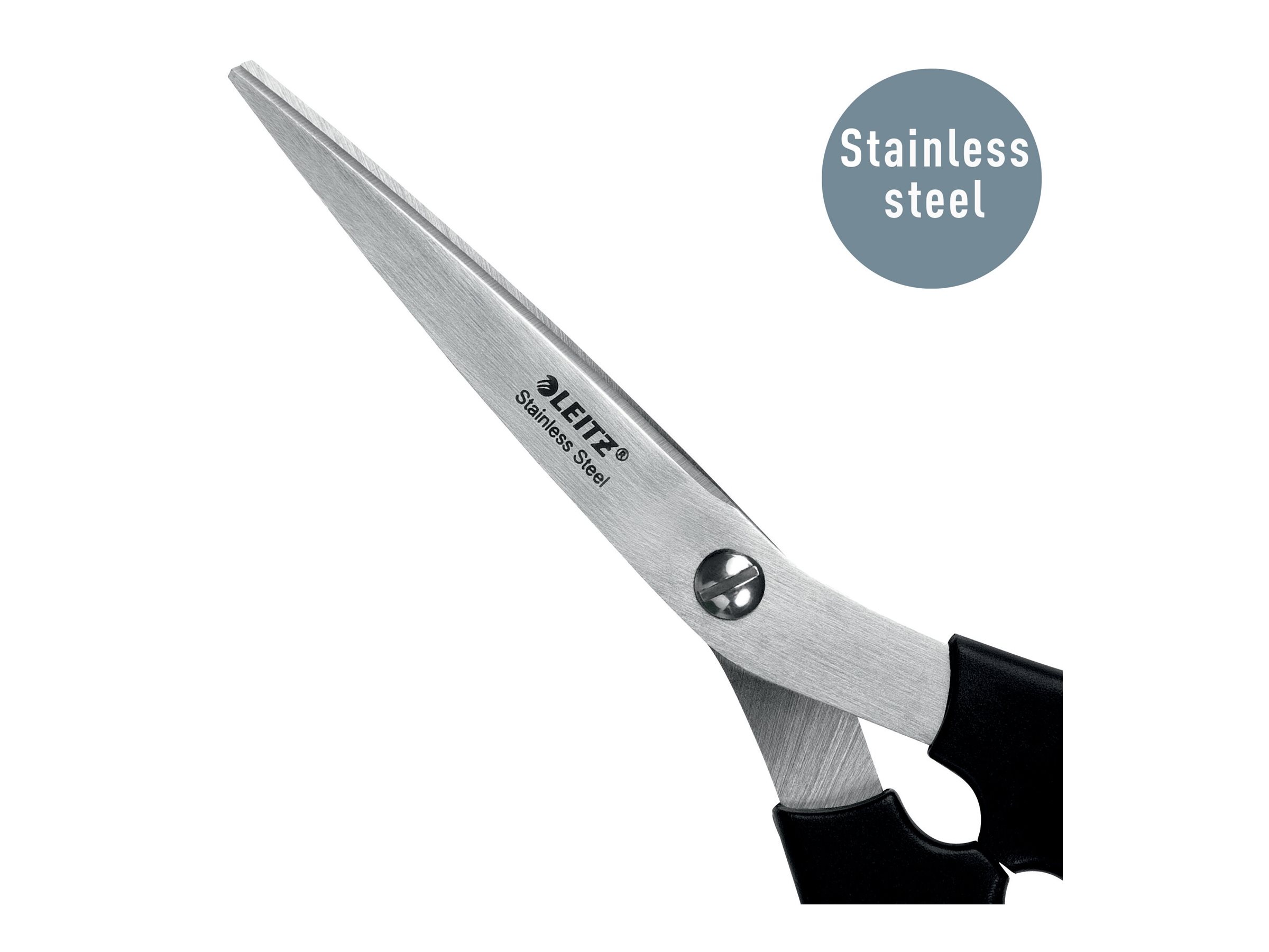 LEITZ Schere schwarz 16,5 cm