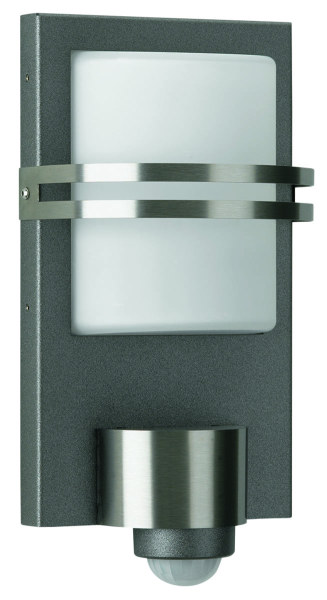 Albert Leuchten Wandleuchte LB25 Edelstahl anthrazit E27 mBM