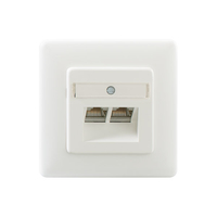 Rutenbeck Datenanschlussdose flex reinweiss UAE-Cat.6A iso-8/8 Up 2xRJ45s LSA Rutenbeck Datenanschlussdose flex reinweiss UAE-Cat.6A iso-8/8 Up 2xRJ45s LSA