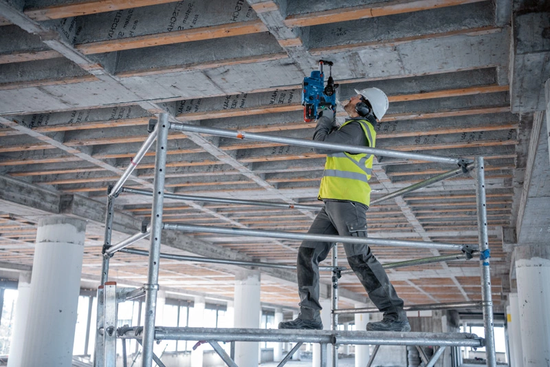 BOSCH Professional GBH 18V28C AkkuBohrhammerSet 18,0 V, ohne Akku