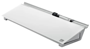Nobo Diamond Whiteboard Desktop 45,0 x 14,0 cm weiß Glas