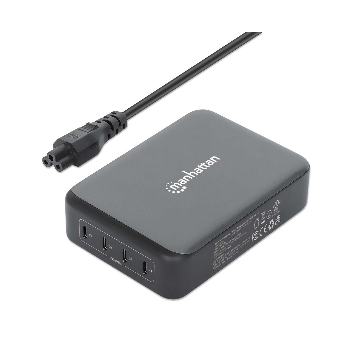 Manhattan Power Delivery-Ladestation GaN 240W