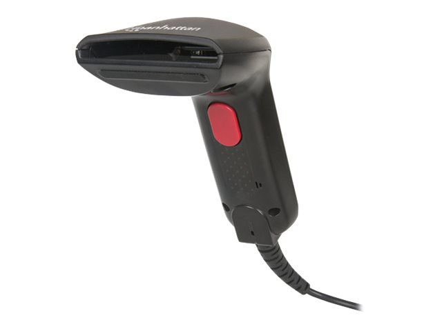 MANHATTAN CCD Kontakt-Barcodescanner 60 mm Scanbreite USB bis zu 100 Scans pro Sekunde gaengige Symbologien wie UPC EAN 1D-Barcode