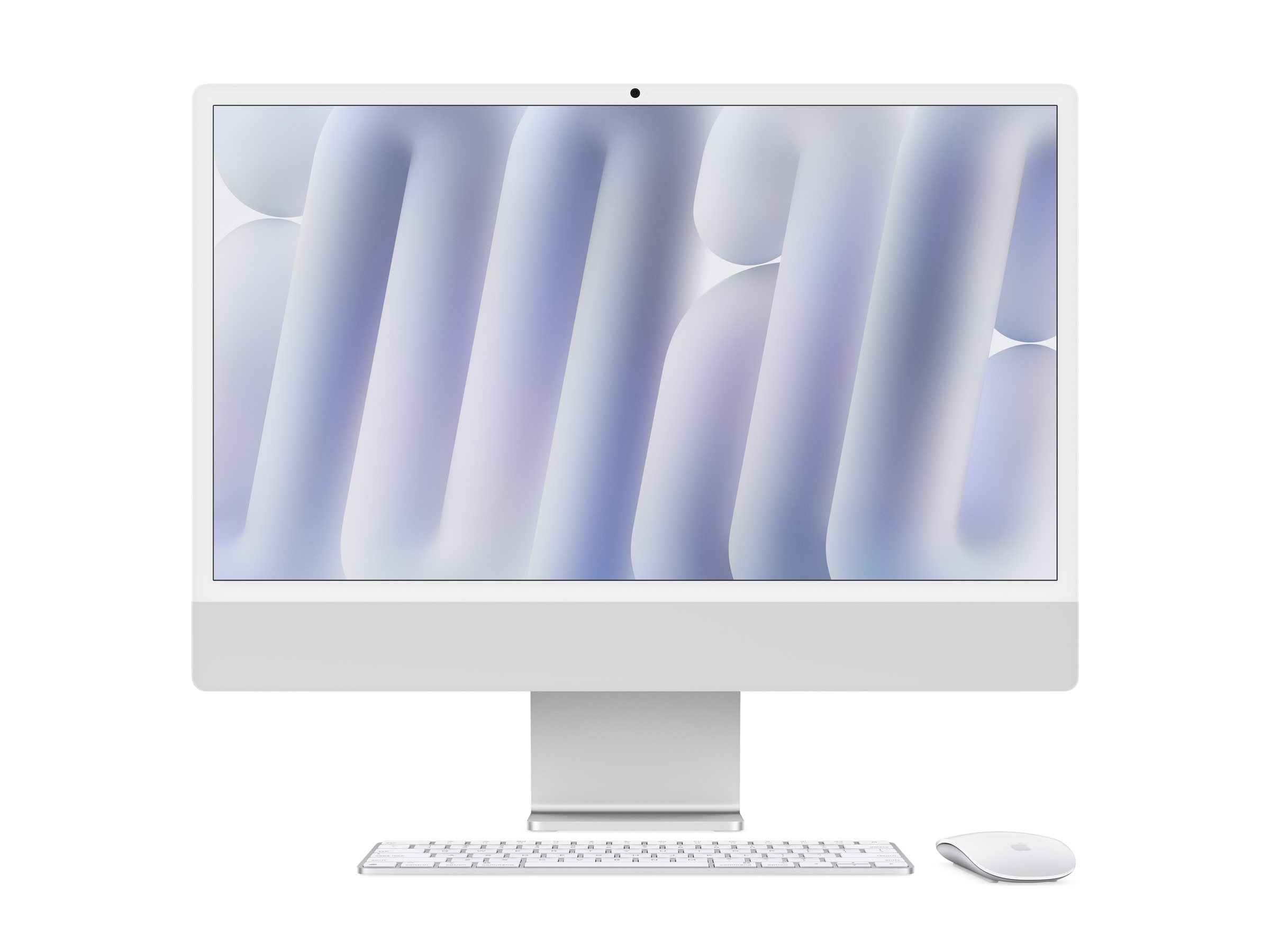 APPLE 24inch iMac with Retina 4.5K display Apple M4 chip with 8core CPU and 8core GPU 16GB 256GB SSD Silver