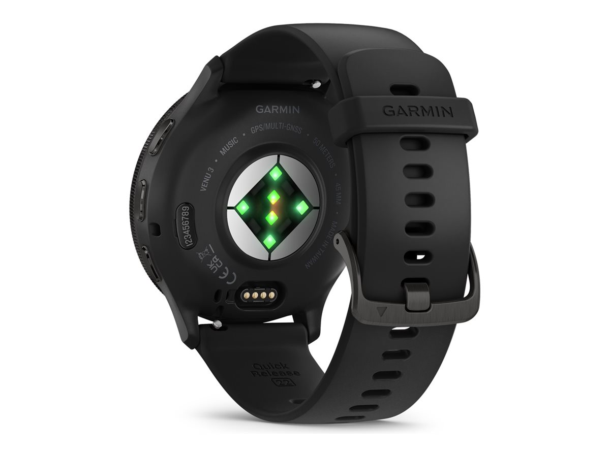 GARMIN Venu 3 Smartwatch schwarz, schiefergrau