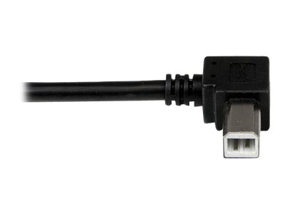 STARTECH.COM 1m USB 2.0 A to Left Angle B Cable - M/M