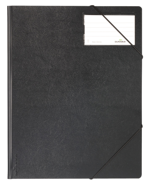 DURABLE Eckspanner Premium DIN A4 schwarz