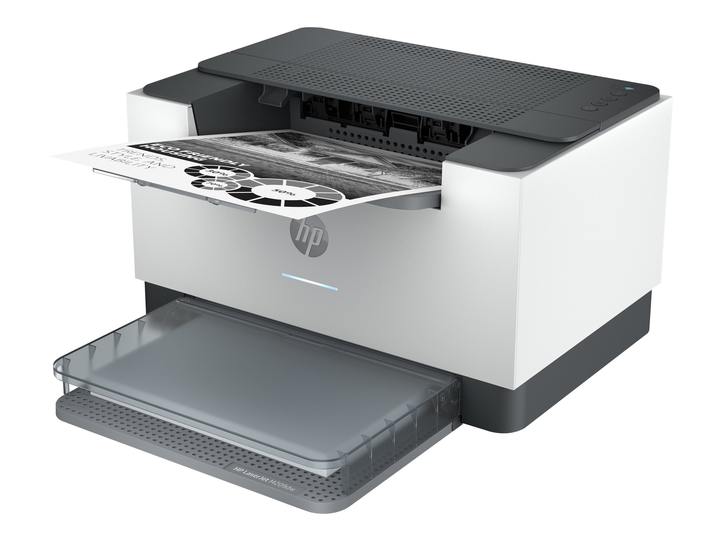 HP LaserJet M209dw Laserdrucker weiÃ