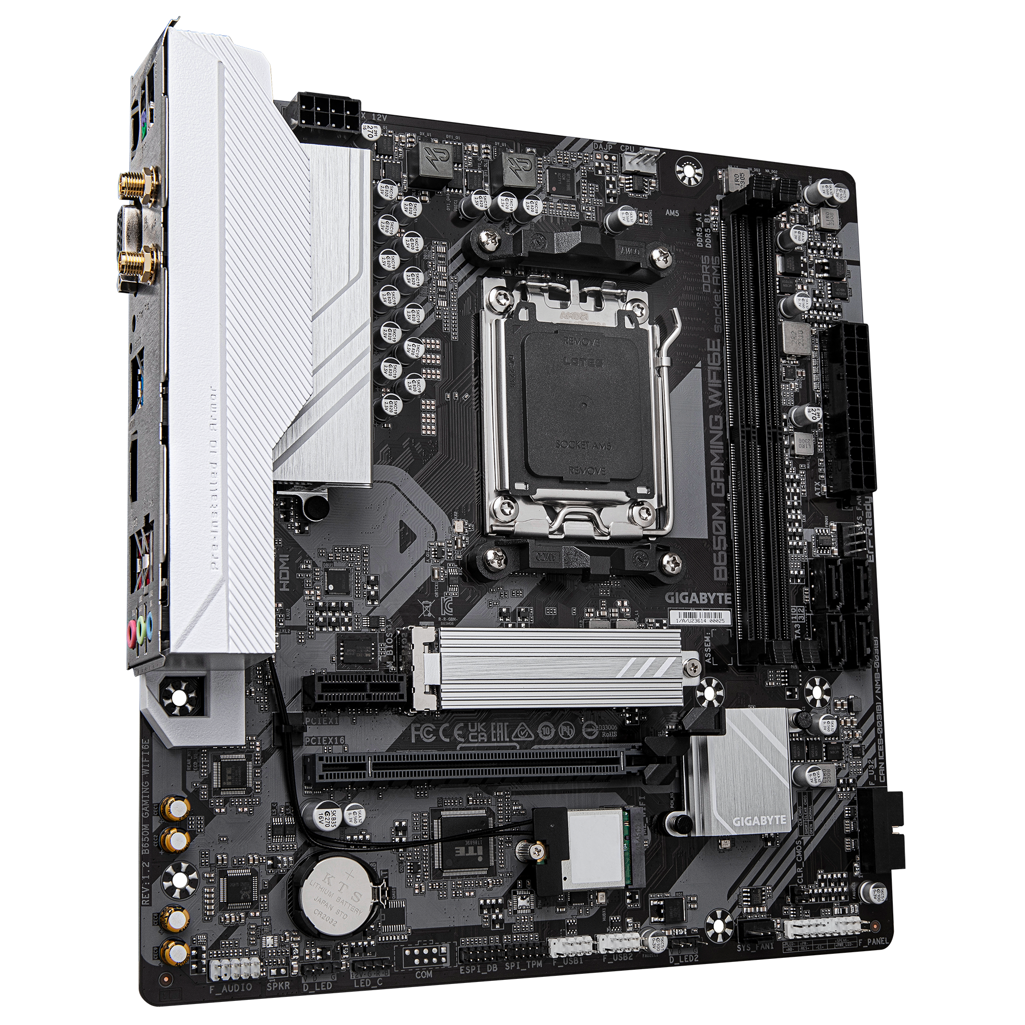 Gigabyte B650M Gaming WIFI6E micro ATX AM5 Wi‑Fi 6E